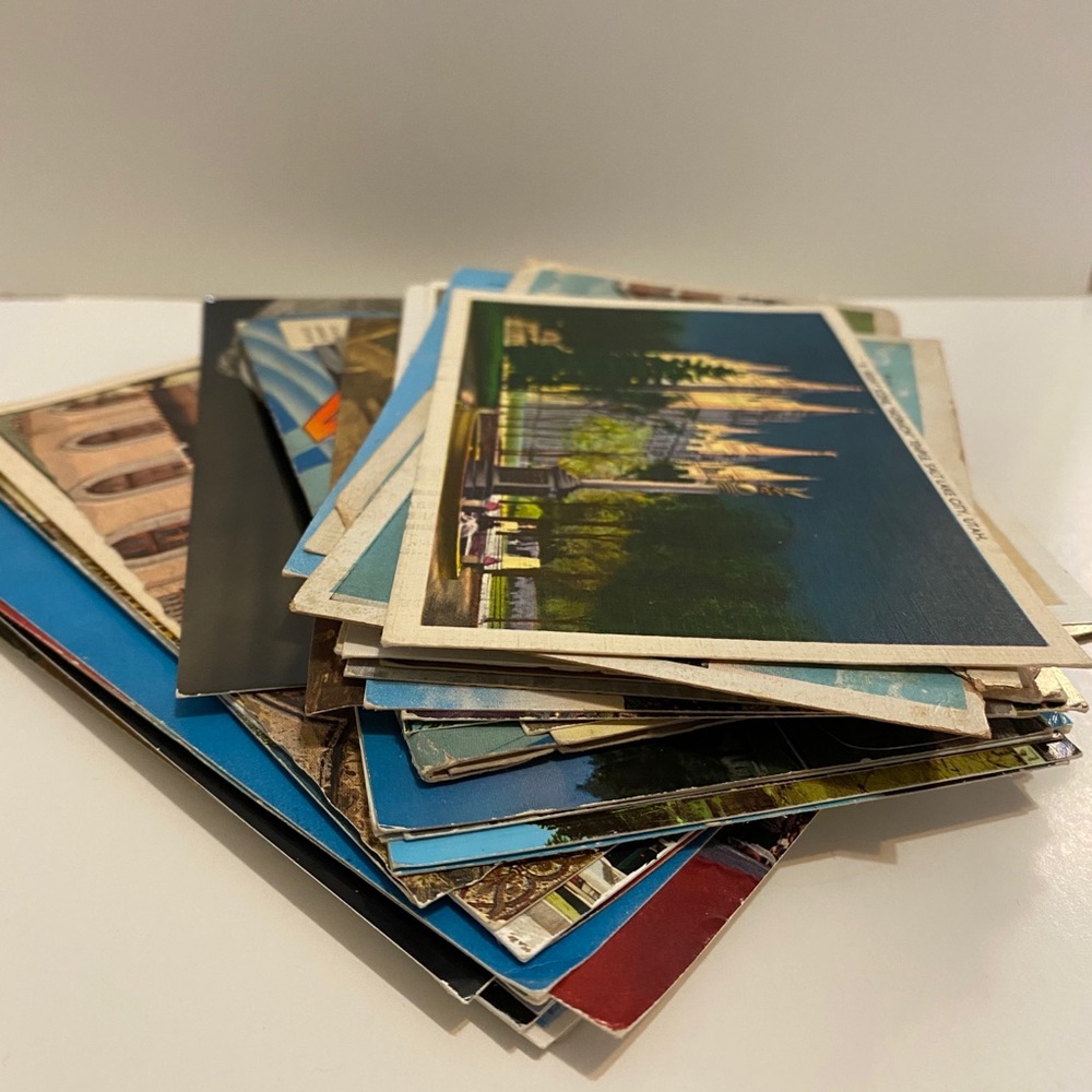Lot of 58 Vintage Postcards (Used)